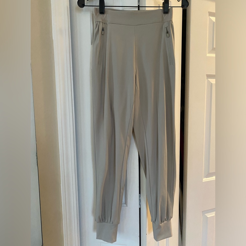 Comfortable beige joggers